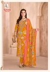 Turkish Edition 18 By Alok Suit Viscose Reyon Dress Materials 